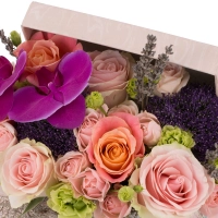 Aranjament floral tezaur de flori exceptional. 3