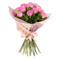 Buchet de 19 Trandafiri roz 2